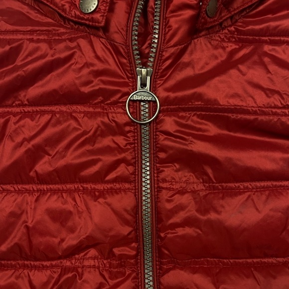 Barbour Jacket 12 Womens Murrelet
Quilted Full Zip Puffer In Red - Picture 4 of 5